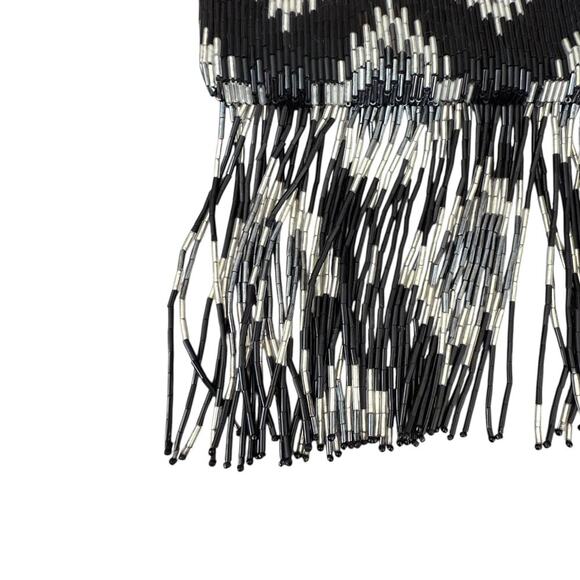 INGE CHRISTOPHER BEADED IKAT FRINGED CROSSBODY - Picture 8 of 8